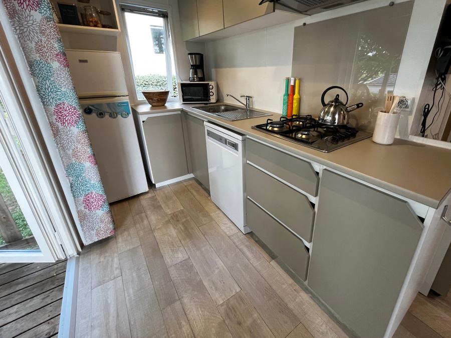 Mobilhome 5 personnes - Prestige Plus 32m² 2 chambres - climatisé 10
