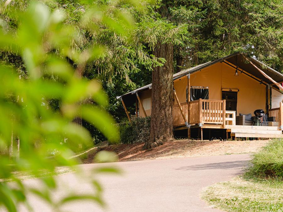 Tente en toile et en bois 5 personnes - Tente Lodge Prestige Plus - 2 chambres - [new 2024] 0