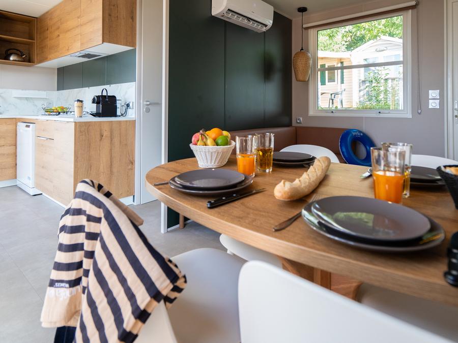 Mobilhome 10 personnes - Sunelia Luxe 65m² 5 chambres - Climatisé 1