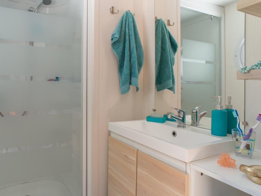 Mobilhome 6 personnes - Confort 32m² 3 chambres - climatisé 6