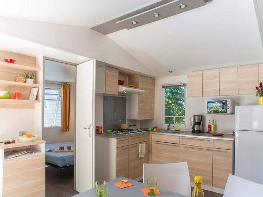 Mobilhome 6 personnes - Confort 32m² 3 chambres - climatisé 2