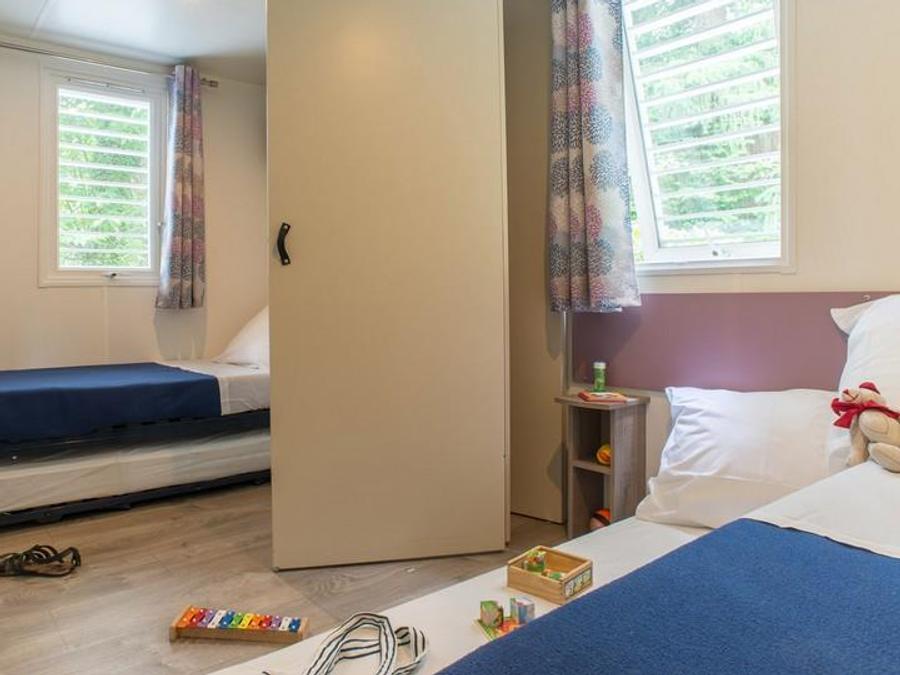Mobilhome 6 personnes - Confort 32m² 3 chambres - climatisé 12