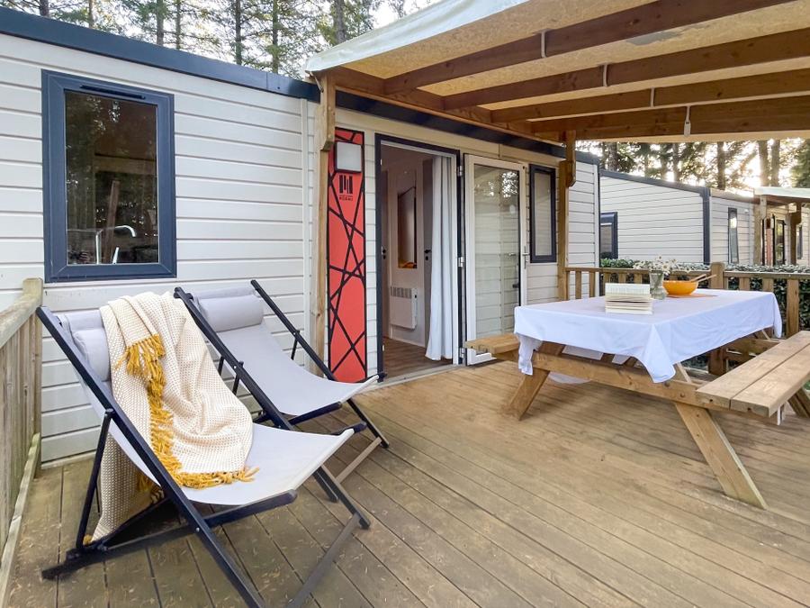 Mobilhome 6 personnes - Prestige Plus 28m² 3 chambres - climatisé 2