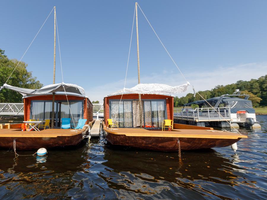 Hébergement 3 personnes - Lodge Boat 1 cabine 1 à 3 personnes 8