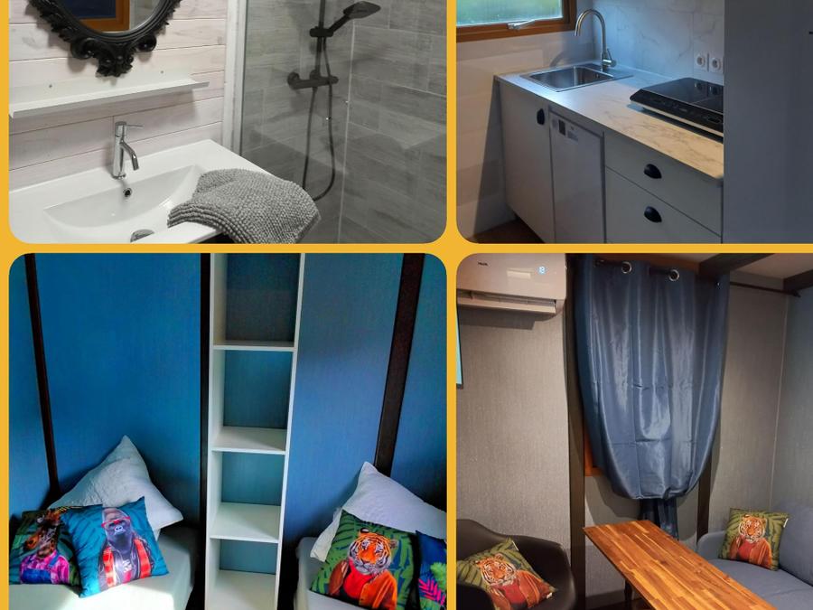Chalet 4 personnes - 24m² - 2 chambres 0