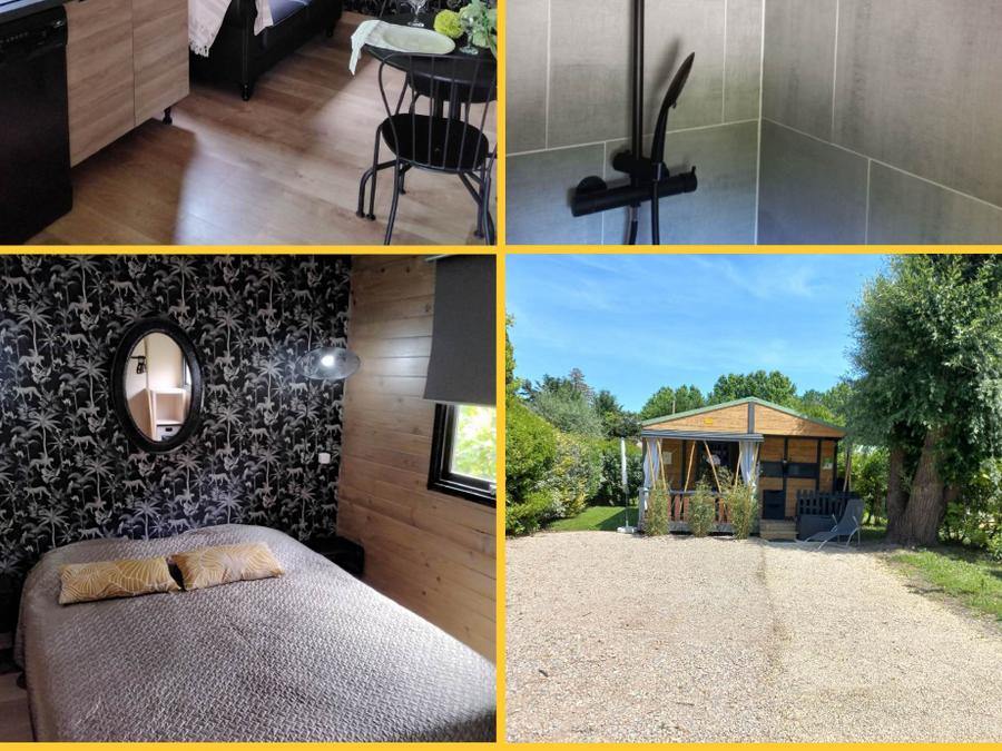 Chalet 2 personnes - 24m² - 1 chambre 1