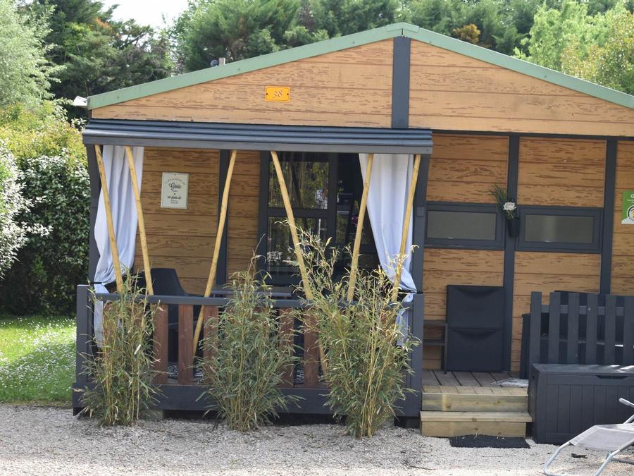 Chalet 2 personnes - 24m² - Chambre ouverte 0