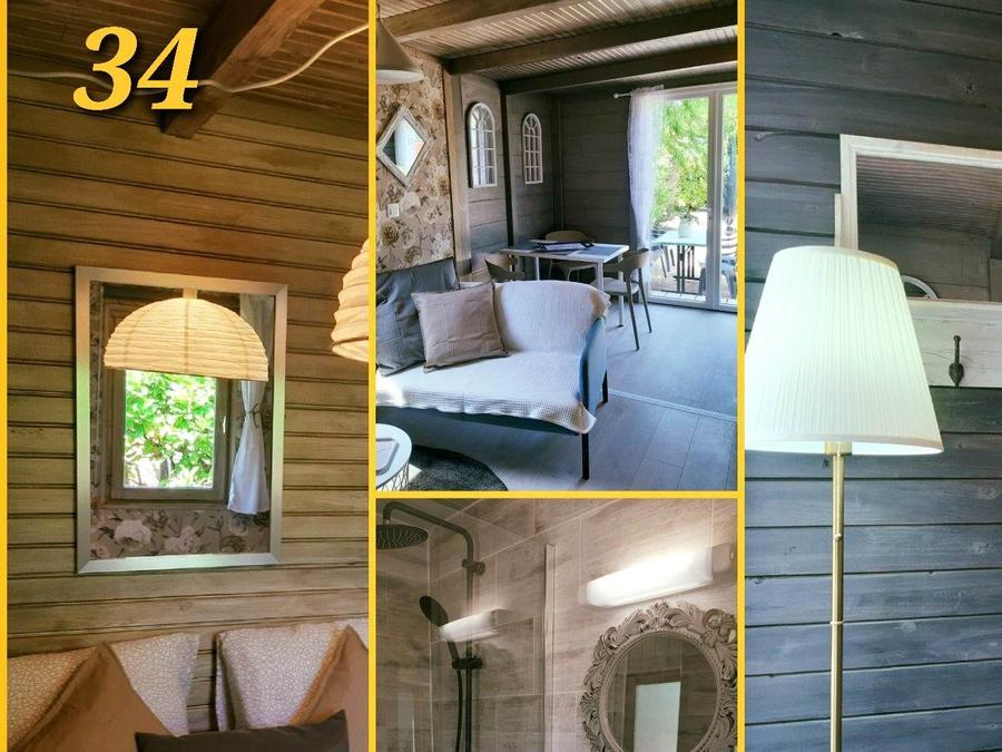 Chalet 4 personnes - 27m² - 2 chambres 1