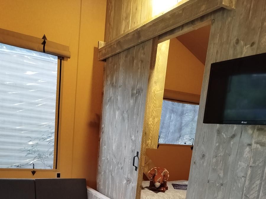 Lodge 5 personnes - Chalet Lodge 34m2 avec salle de bain - 2 chambres 5 pers 1