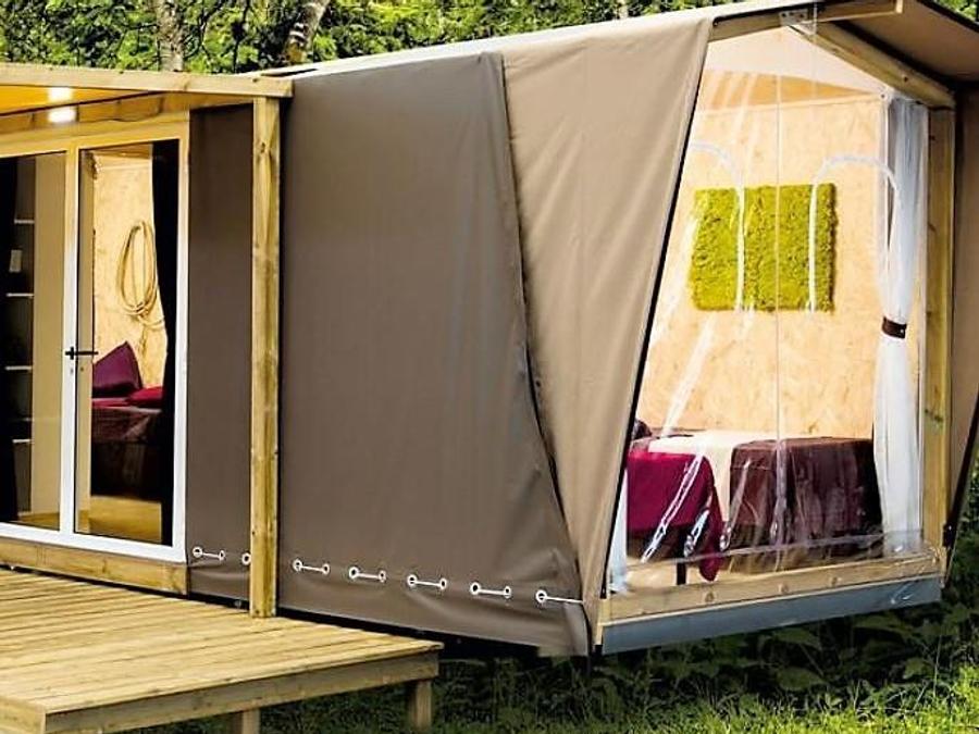 Tente en toile et en bois 4 personnes - Glam 0