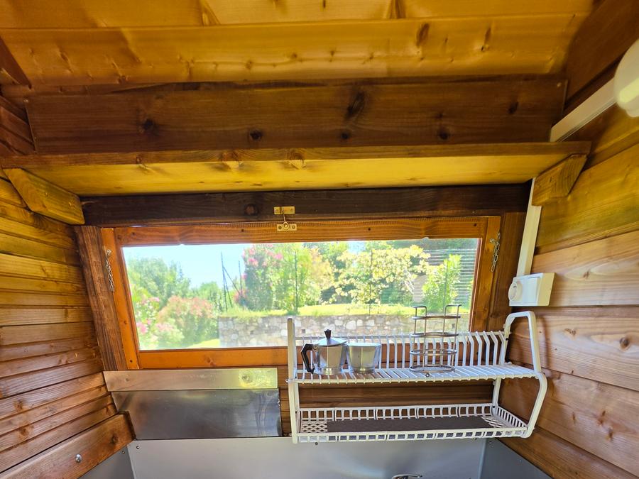 Tente en toile et en bois 4 personnes - Safari Lodge 15