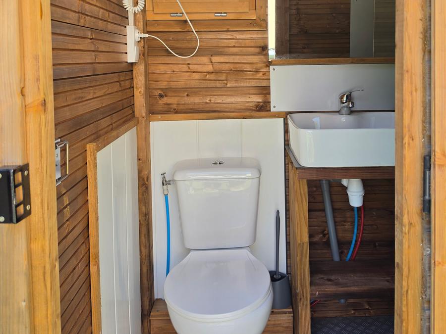 Tente en toile et en bois 4 personnes - Safari Lodge 13