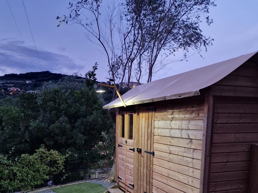 Tente en toile et en bois 4 personnes - Safari Lodge 9