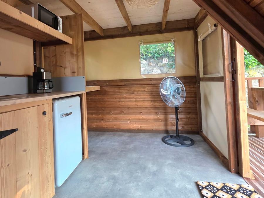 Tente en toile et en bois 3 personnes - Bohéme Lodge 4