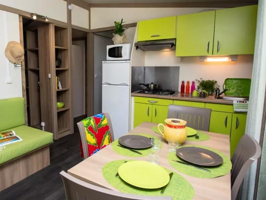 Mobilhome 5 personnes - Cottage Lavande 3 Pièces 5 Personnes Climatisé 2