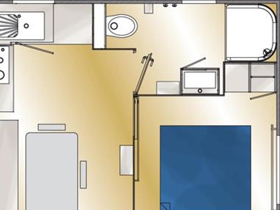 Mobilhome 2 personnes - 18m² 6