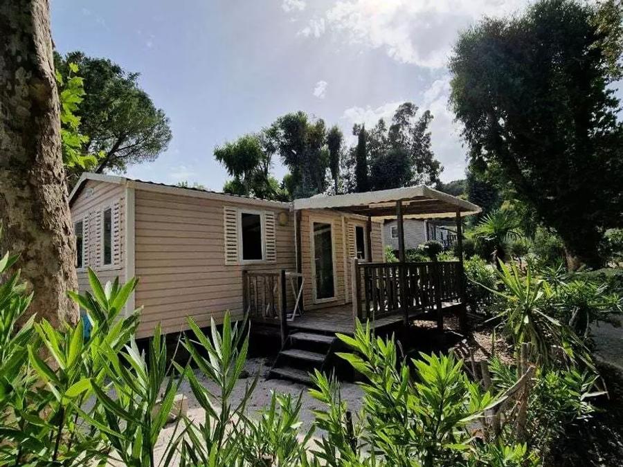 Mobilhome 4 personnes - Mobil-Home Olivier 3 Pièces 4 Personnes Climatisé + TV 0