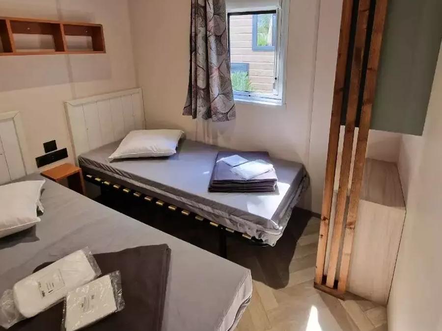 Chalet 4 personnes - Chalet Mimosa 3 Pièces 4 Personnes Climatisé + TV 5