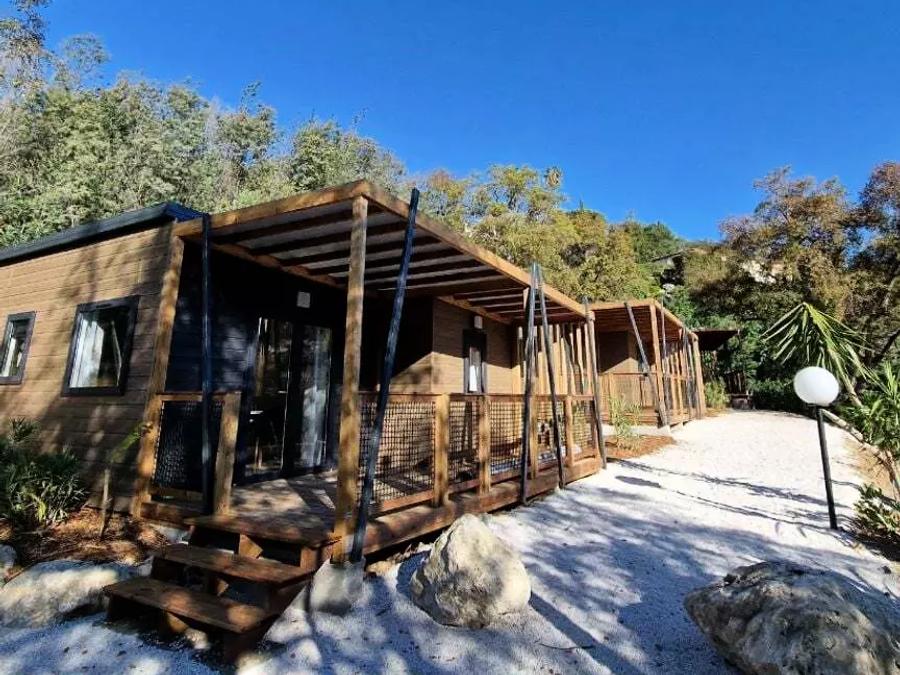 Chalet 4 personnes - Chalet Mimosa 3 Pièces 4 Personnes Climatisé + TV 1