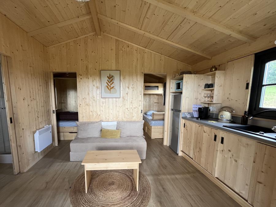 Lodge 5 personnes - Cabane Lodge Familiale (29 m² - 2 ch) 8