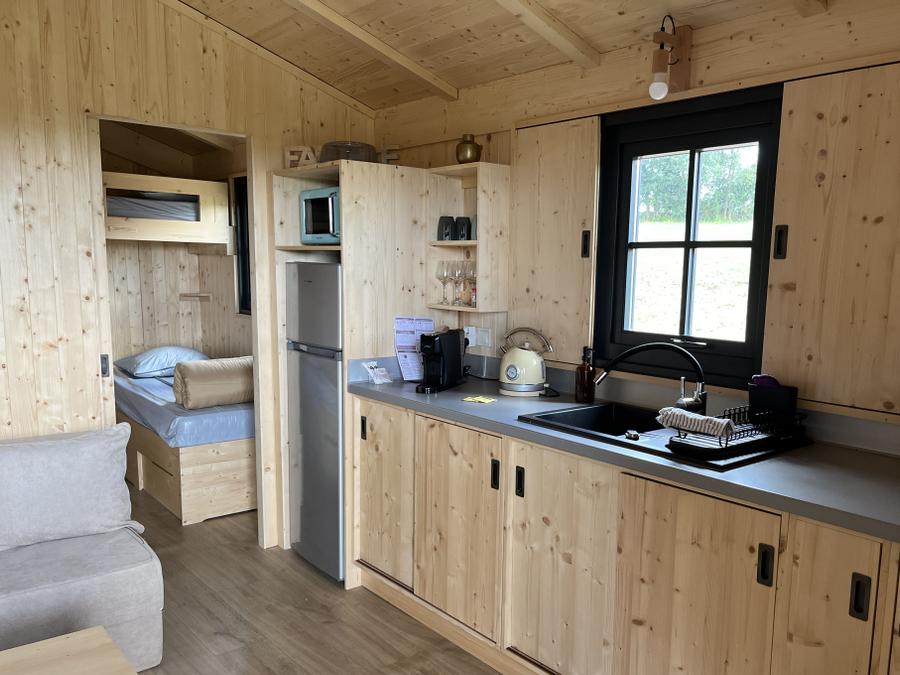 Lodge 5 personnes - Cabane Lodge Familiale (29 m² - 2 ch) 6