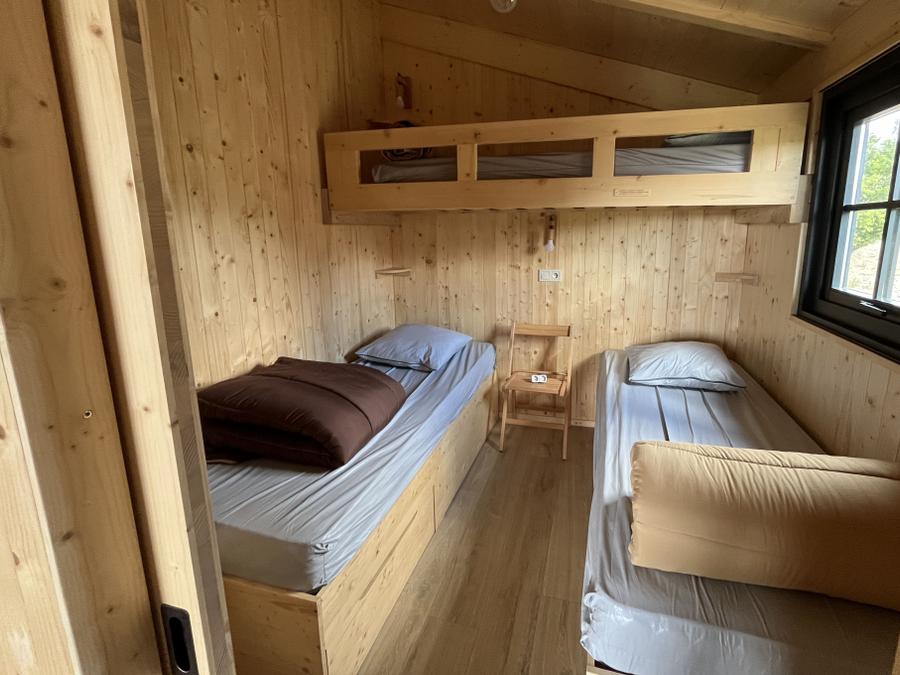 Lodge 5 personnes - Cabane Lodge Familiale (29 m² - 2 ch) 9