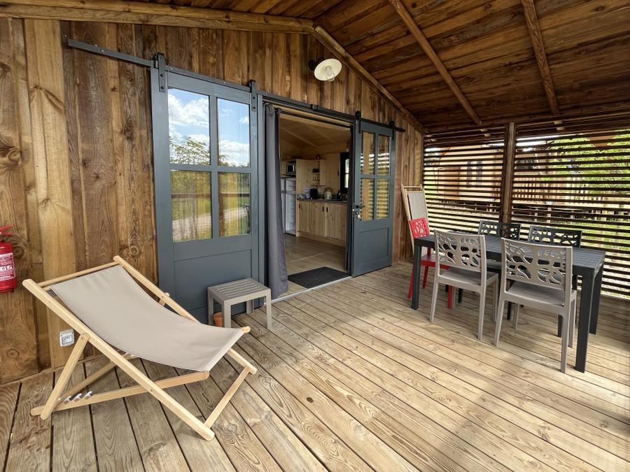 Lodge 5 personnes - Cabane Lodge Familiale (29 m² - 2 ch) 4
