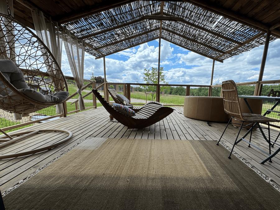 Lodge 2 personnes - Cabane Lodge duo SPA (17 m² - 1 ch) 9