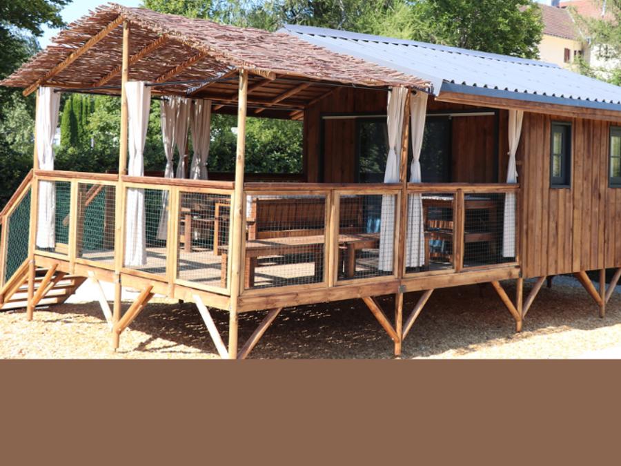 Lodge 2 personnes - Cabane Lodge duo SPA (17 m² - 1 ch) 0