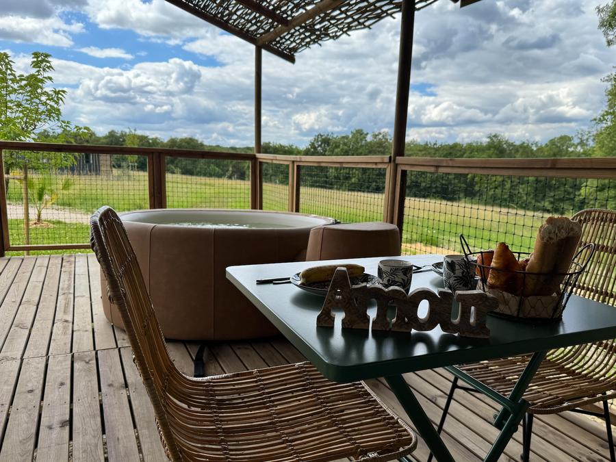 Lodge 2 personnes - Cabane Lodge duo SPA (17 m² - 1 ch) 7