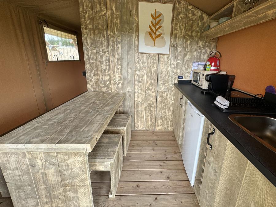 Hébergement 4 personnes - Tente Safari Lodge (21 m2 - 2 ch.) 4