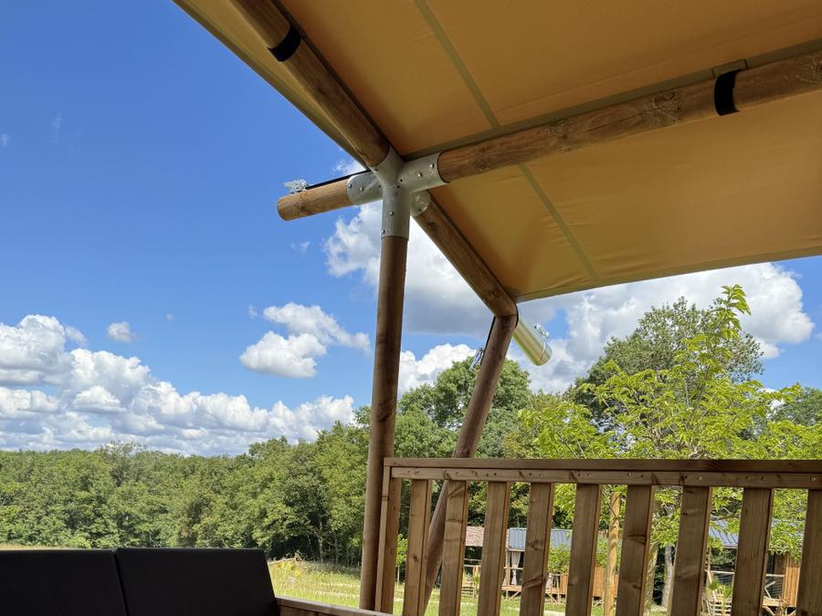 Hébergement 7 personnes - Tente Safari Lodge (38 m² - 3 ch.) 9