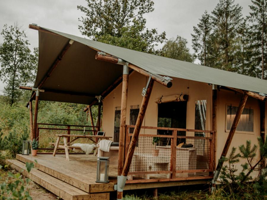 Hébergement 7 personnes - Tente Safari Lodge (38 m² - 3 ch.) 1