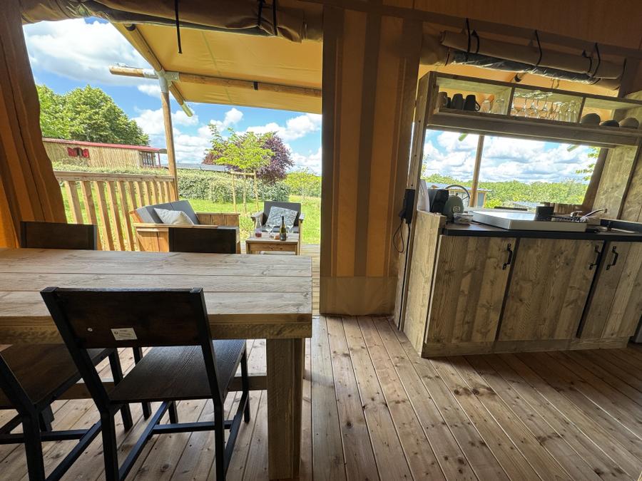 Unique 5 personnes - Tente Safari Lodge (34 m2 - 2 ch.) 12