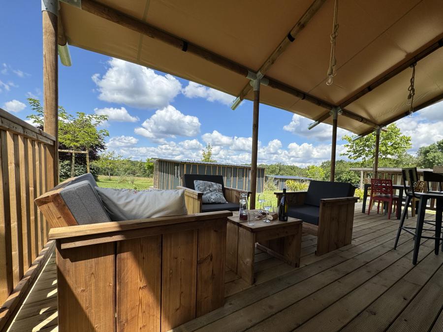 Unique 5 personnes - Tente Safari Lodge (34 m2 - 2 ch.) 11