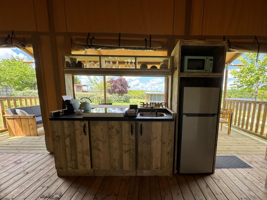 Unique 5 personnes - Tente Safari Lodge (34 m2 - 2 ch.) 13