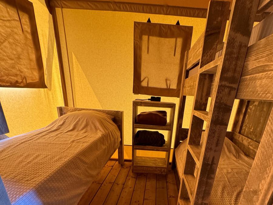 Unique 5 personnes - Tente Safari Lodge (34 m2 - 2 ch.) 15