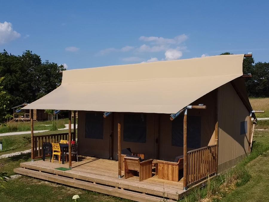 Unique 5 personnes - Tente Safari Lodge (34 m2 - 2 ch.) 0