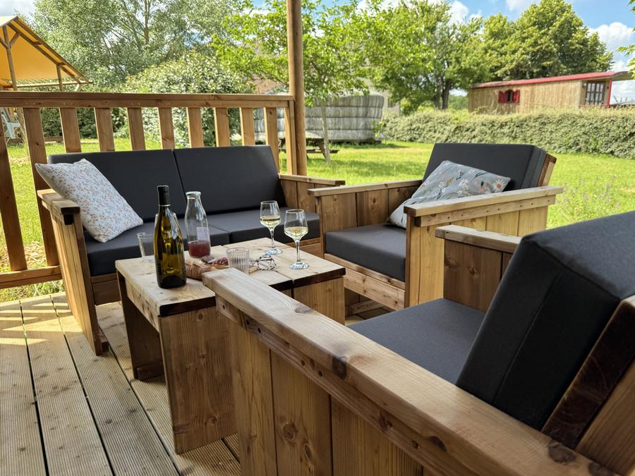 Unique 5 personnes - Tente Safari Lodge (34 m2 - 2 ch.) 10