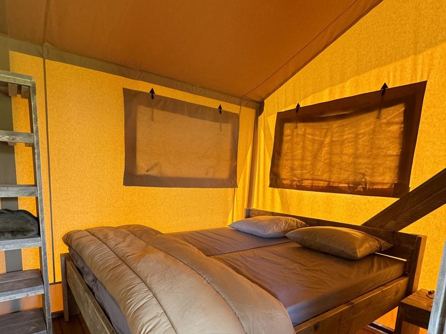 Unique 5 personnes - Tente Safari Lodge (34 m2 - 2 ch.) 14