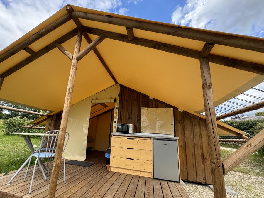 Hébergement 4 personnes - Cabane du campeur (10 m² - 1 ch.) 7