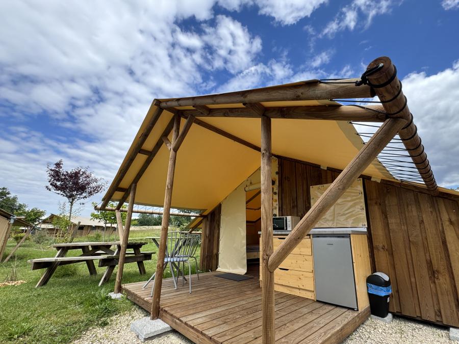 Hébergement 4 personnes - Cabane du campeur (10 m² - 1 ch.) 4