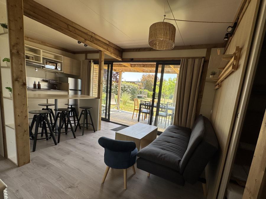 Lodge 6 personnes - Cottage Lodge (35 m² - 3 ch.) 12