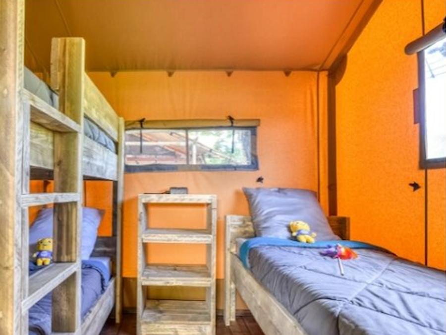 Hébergement 5 personnes - Tente Safari Lodge (40 m² - 2 ch.) 5