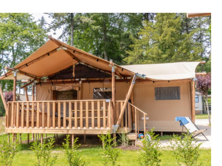 Hébergement 5 personnes - Tente Safari Lodge (40 m² - 2 ch.) 0