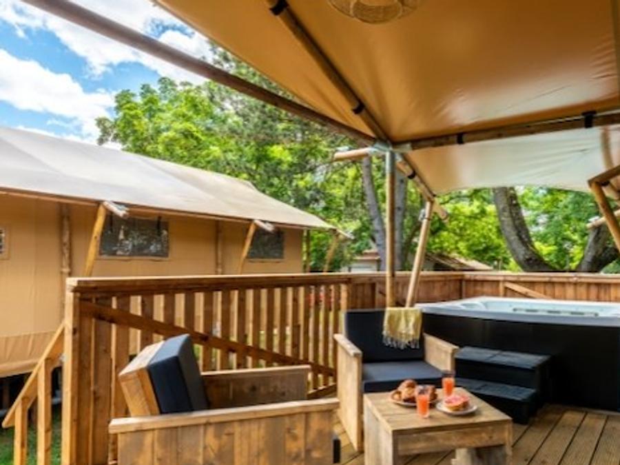 Hébergement 5 personnes - Tente Safari Lodge (40 m² - 2 ch.) 3