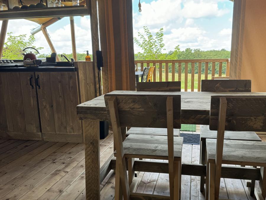Hébergement 5 personnes - Tente Safari Lodge (40 m² - 2 ch.) 10