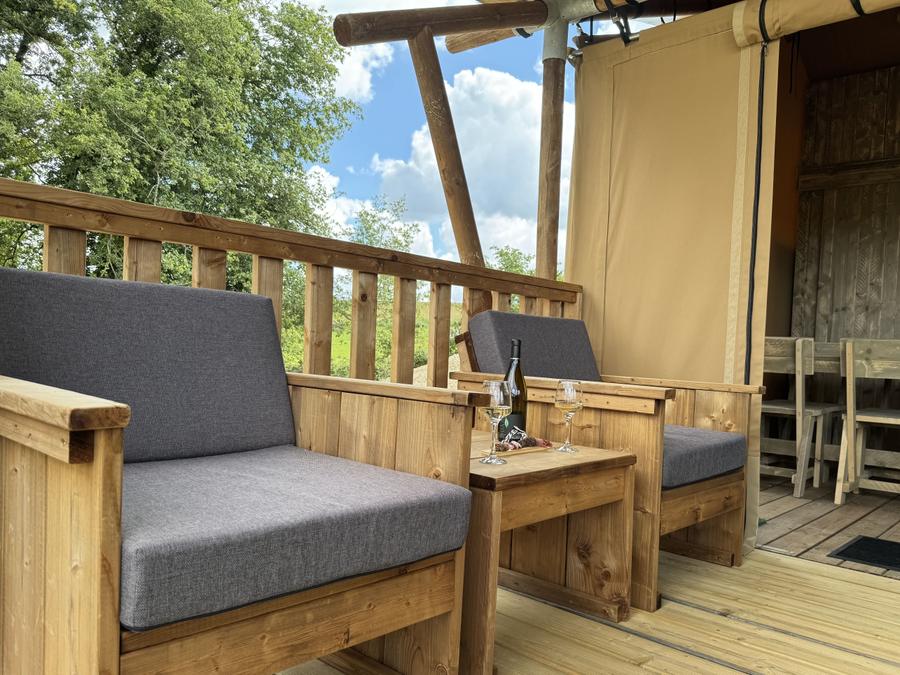 Hébergement 5 personnes - Tente Safari Lodge (40 m² - 2 ch.) 9