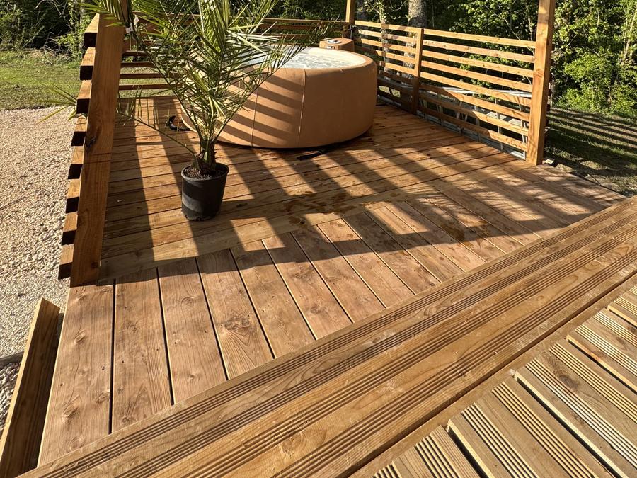 Lodge 4 personnes - Cottage Lodge SPA (35 m² - 2 ch - 4 pers.) 7