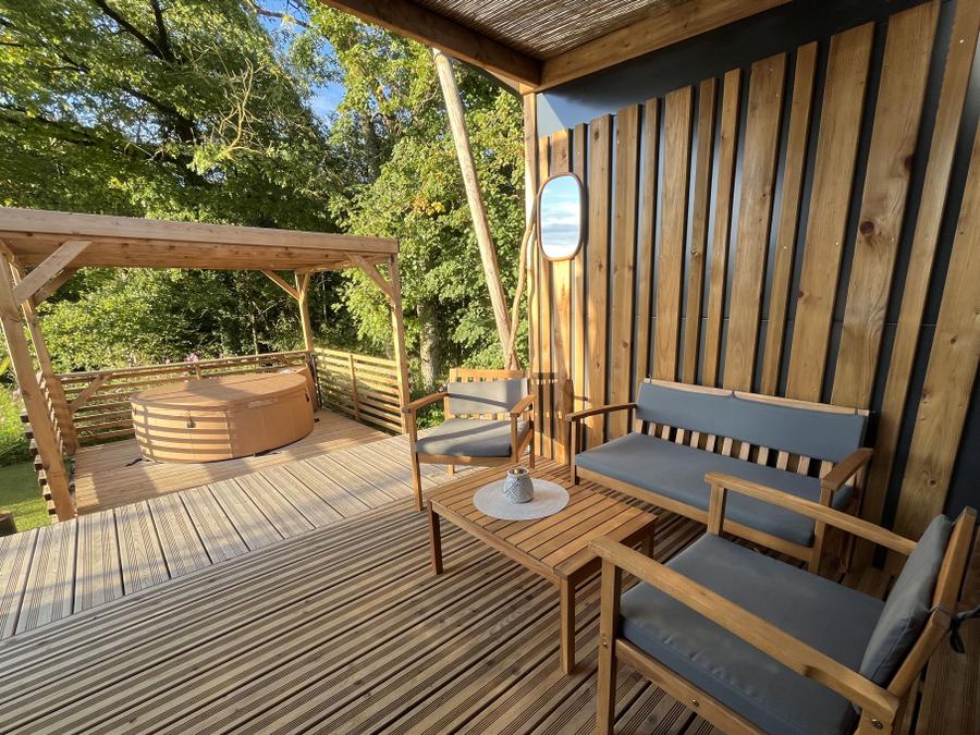 Lodge 4 personnes - Cottage Lodge SPA (35 m² - 2 ch - 4 pers.) 3